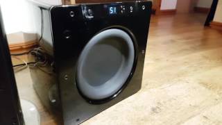 Bass Test on my Velodyne Subwoofer SPL1000 Ultra 10 inch Drive Optimum10 High Performance Series [upl. by Naejeillib571]