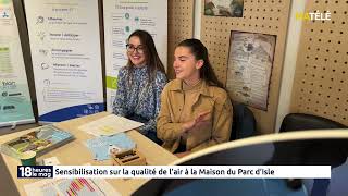 Sensibilisation à la qualité de lair  salon de la prévention à SaintQuentin [upl. by Sender]