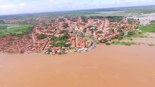 Rio Parnaíba avança em Luzilândia [upl. by Enelehs]