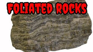 Foliated Rocks  engineering geology  building construction  building materials [upl. by Airlia]