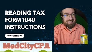 Reading 2023 Tax Form 1040 Instructions [upl. by Lemire]