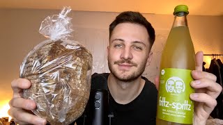 Brot Essen amp Apfelschorle Trinken  ASMR [upl. by Maclean]