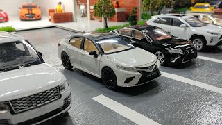 Towing cars take supercars to the showroom for sale  Super Realistic  Diecast Model Car Scale 124 [upl. by Caasi]