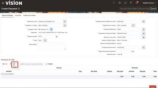 Payables  Create a Single Payment [upl. by Yxor]