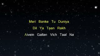 AP Dhillon  Dil Nu Karaoke Version [upl. by Pacorro]