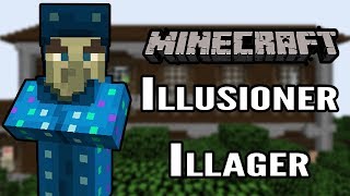 Minecraft 112 Illusioner Illager Showcase How To Spawn Illusioner Illager in Minecraft [upl. by Wolliw455]