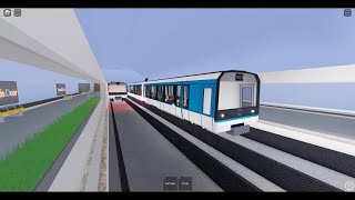 RARE3 Car  Automatic Subway Line 2  MD407161  Olympus Square to Mysostis Door  Roblox [upl. by Winter]