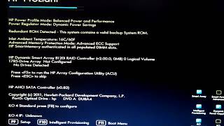 1785 drive array not configured no drives detected HP ProLiant DL360E GEN 8 [upl. by Leahicm]