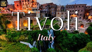 Tivoli Italy Drone of Tivoli in 4k Gardens amp Fountains amp Villa DEste [upl. by Ruffin258]