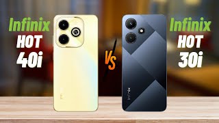 Infinix Hot 30i vs Infinix Hot 40i [upl. by Nalor]