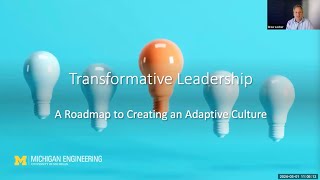 Transformative Leadership  Informational Webinar  March 2024 [upl. by Alston]