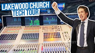 BEHIND THE SCENES…It’s MINDBLOWING   Lakewood Church TECH TOUR [upl. by Enitsrik]