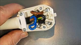 How to attach a perilex plug at a inductioncooker [upl. by Leuneb877]