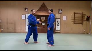 Варианты работы в движении osoto gari amp harai goshi Позиция ai yotsu [upl. by Schwerin]