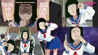 All Tome Kuratas Moments S1  Mob Psycho Season 01 Moments [upl. by Nivi]