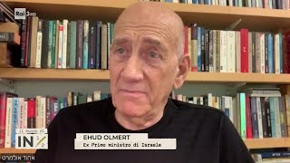 Israele lex primo ministro Olmert quotI palestinesi meritano di essere liberiquot  In Mezzora 070424 [upl. by Germayne714]