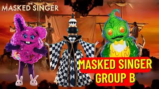 Masked Singer Group B Revealed  Season 12 [upl. by Bever]