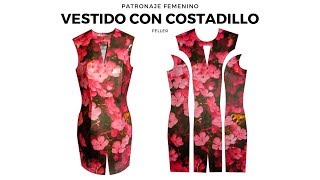 Transformación de Vestido con Costadillo Paso a Paso [upl. by Hanzelin]