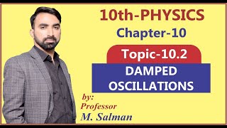 10th Class  Physics  Chapter 10  Damped Oscillations  Simple Harmonic Motion  Haytham Academy [upl. by Nonnerb]