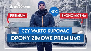 Porównanie opony zimowej PREMIUM vs EKONOMICZNA KTO ZWYCIĘŻYŁ [upl. by Lockhart]