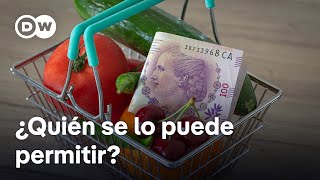 Se reduce la inflación en Argentina mientras cae la actividad económica [upl. by Yuma718]