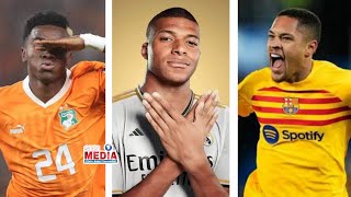 Le miracle ivoirien chasse le Mali  Accord entre Mbappé et Real  Roque et Barça enchainentGana [upl. by Ardy]