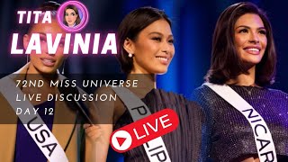 72nd MISS UNIVERSE LIVE DISCUSSION DAY 12 [upl. by Joyce]