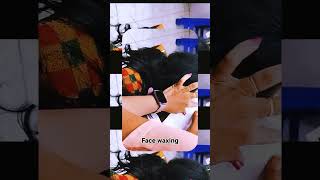 Face wax facehairremoval youtubeshorts [upl. by Netram895]