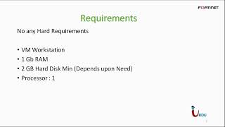 Fortinet NSE Essentials Lecture 04 Fortigate VM Installation  Fortigate Web Configuration [upl. by Karola]