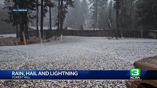 Northern California Storm Coverage  11 pm updates on February 19 2024 [upl. by Snowman]