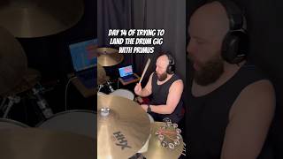 “Lacquer Head” chorus licks for day 14 of trying to land the new drum gig with Primus [upl. by Carly]