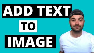 How to ADD TEXT to Image ONLINE [upl. by Ennovyhc]