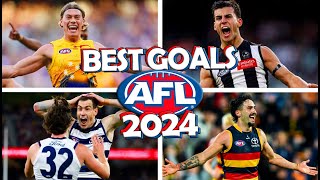 The BEST AFL GOALS of 2024 [upl. by Yacov]