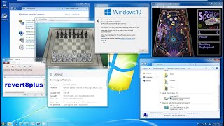 Turn Windows 10 into Looking Like Windows 7  revert8plus [upl. by Genisia757]