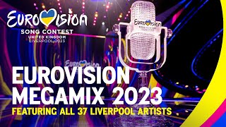 We Mixed 37 Eurovision 2023 Artists into a MEGAMIX  HAPPY NEW YEAR 🎉  UnitedByMusic [upl. by Stanley786]