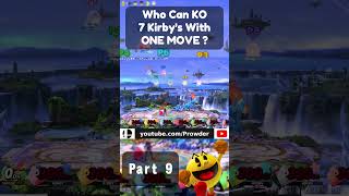 Who Can KO SEVEN Kirbys With Only ONE MOVE  Part 9 [upl. by Divaj]