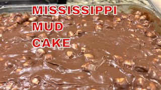 Mississippi Mud Cake Recipe From Scratch [upl. by Leelah588]