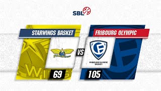 Starwings Basket vs Fribourg Olympic  Game Highlights [upl. by Fiester]