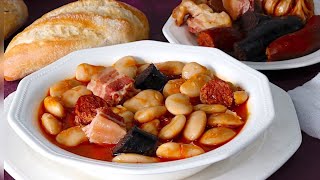 FABADA ASTURIANA Tradicional 🌟 Muy Fácil de Hacer [upl. by Wurtz427]