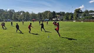 SSV Ulm U10 vs SSV Reutlingen U10  Stuttgarter Kickers LV  Stuttgart Waldebene 29092024 [upl. by Smaj]