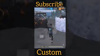 Free fire 🔥 custom  1v1 video [upl. by Adneral717]