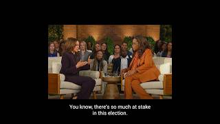 Kamala Harris speaks with Oprah Winfrey about our power in a democracy  HarrisWalz 2024 [upl. by Blumenthal903]