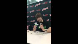 Meeting Hiro Mashima at NYCC 2017 [upl. by Bathsheb538]