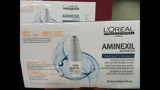 best hair care product  Loreal aminexil advance  best for thining hair  By dear indian [upl. by Ayor]