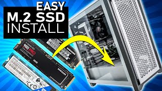 How to Install an NVMe or SATA M2 SSD in a PC [upl. by Omsoc]