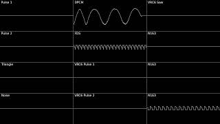 NES Test 2A03 VRC6 FDS N163 [upl. by Thurber]