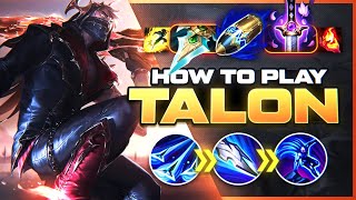 HOW TO PLAY TALON SEASON 13  BEST Build amp Runes  Season 13 Talon guide  League of Legends [upl. by Calvano]