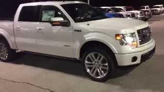 EFA93038 2014 Ford F 150 Limited White PatriotFord [upl. by Hull]