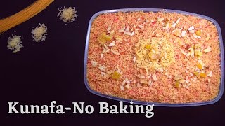 Kunafa without Baking  Vermicelli Desserts  Eid Special Desserts Recipe  Recipe Hour [upl. by Doug]