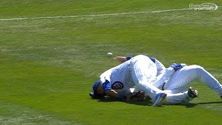 Rizzo Russell shaken up after collision [upl. by Travers]